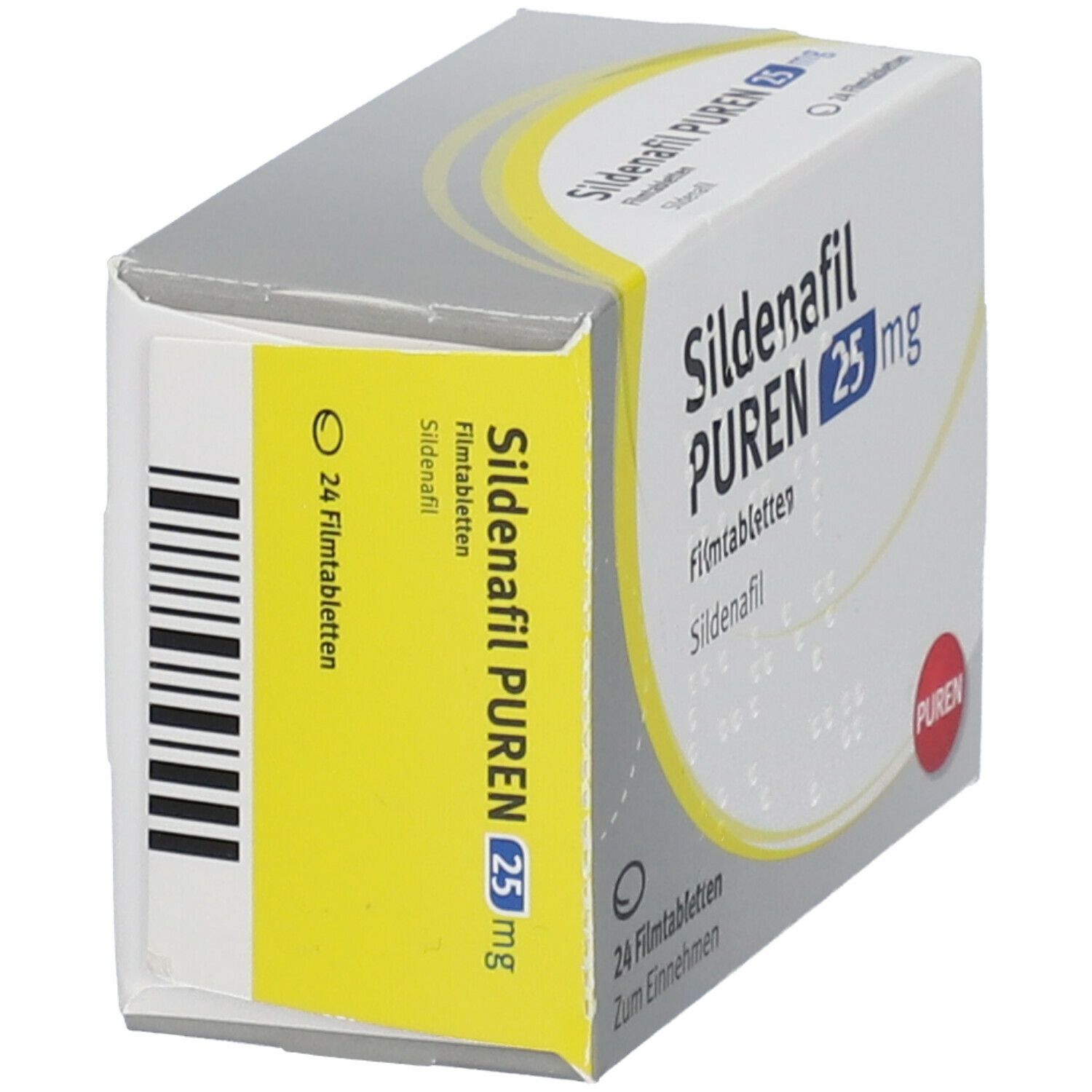 Sildenafil Puren 25 mg Filmtabletten 24 St