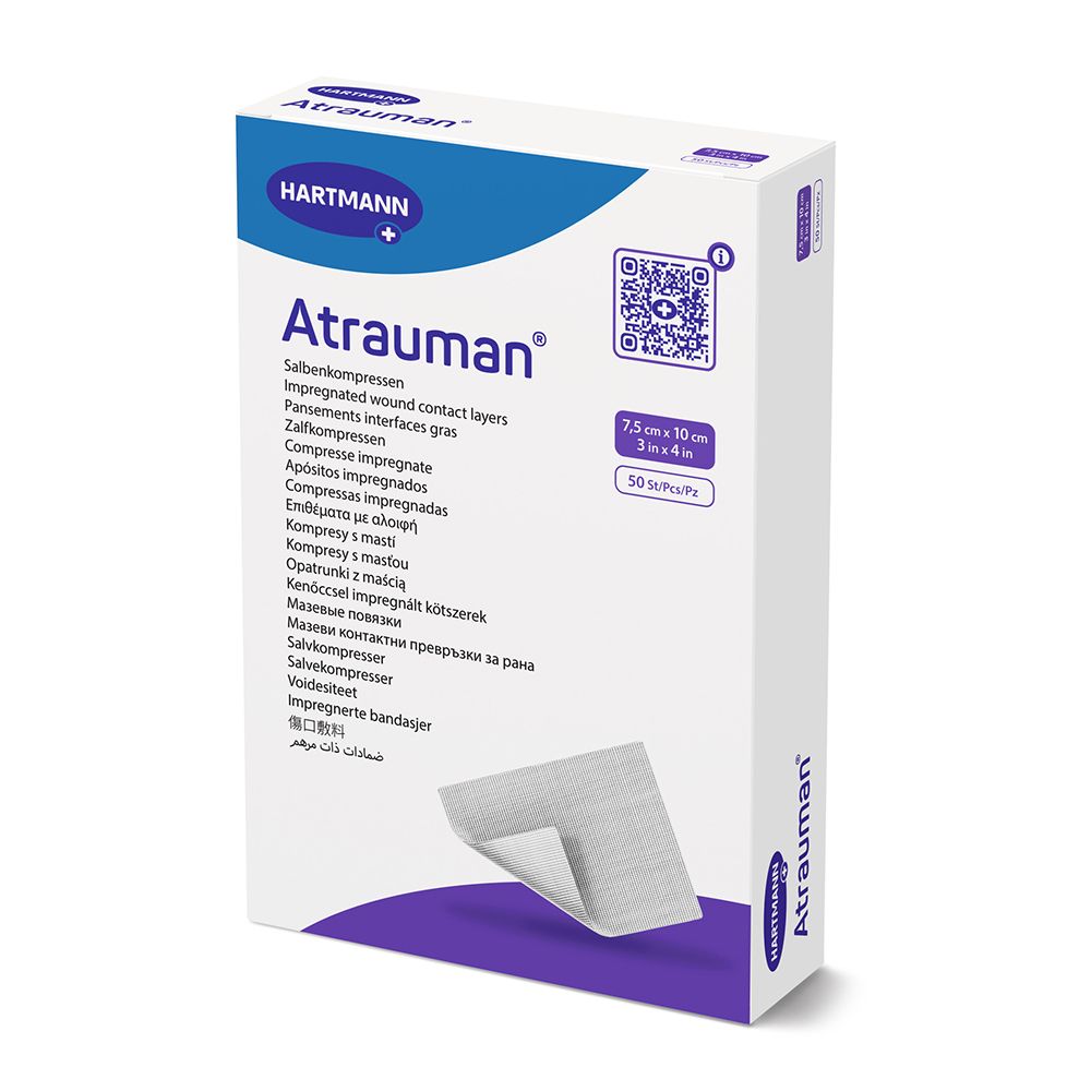Atrauman 7,5x10 cm steril Kompressen 50 St