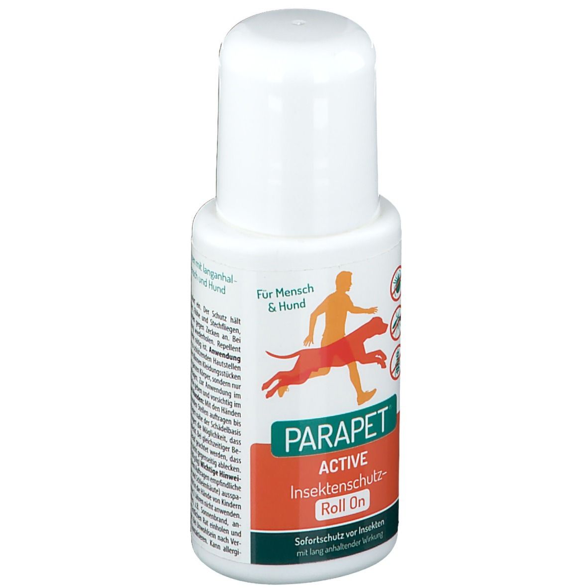 PARAPET ACTIVE Insektenschutz Roll On Mensch & Hund