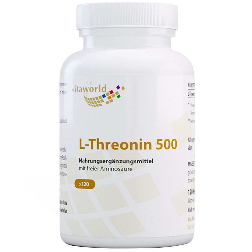 VitaWorld L-Threonine 500