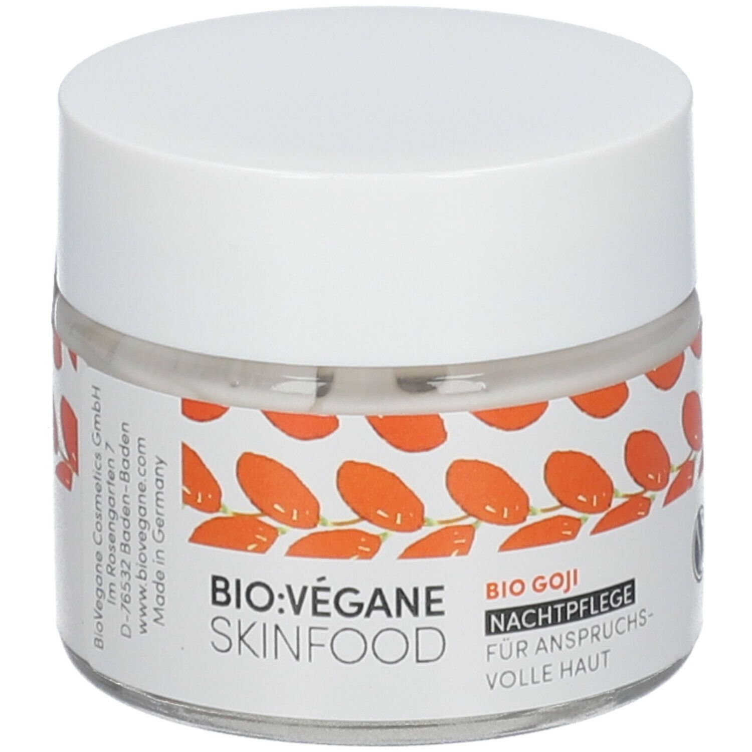 BIO VÉGANE SKINFOOD BIO GOJI Nachtpflege