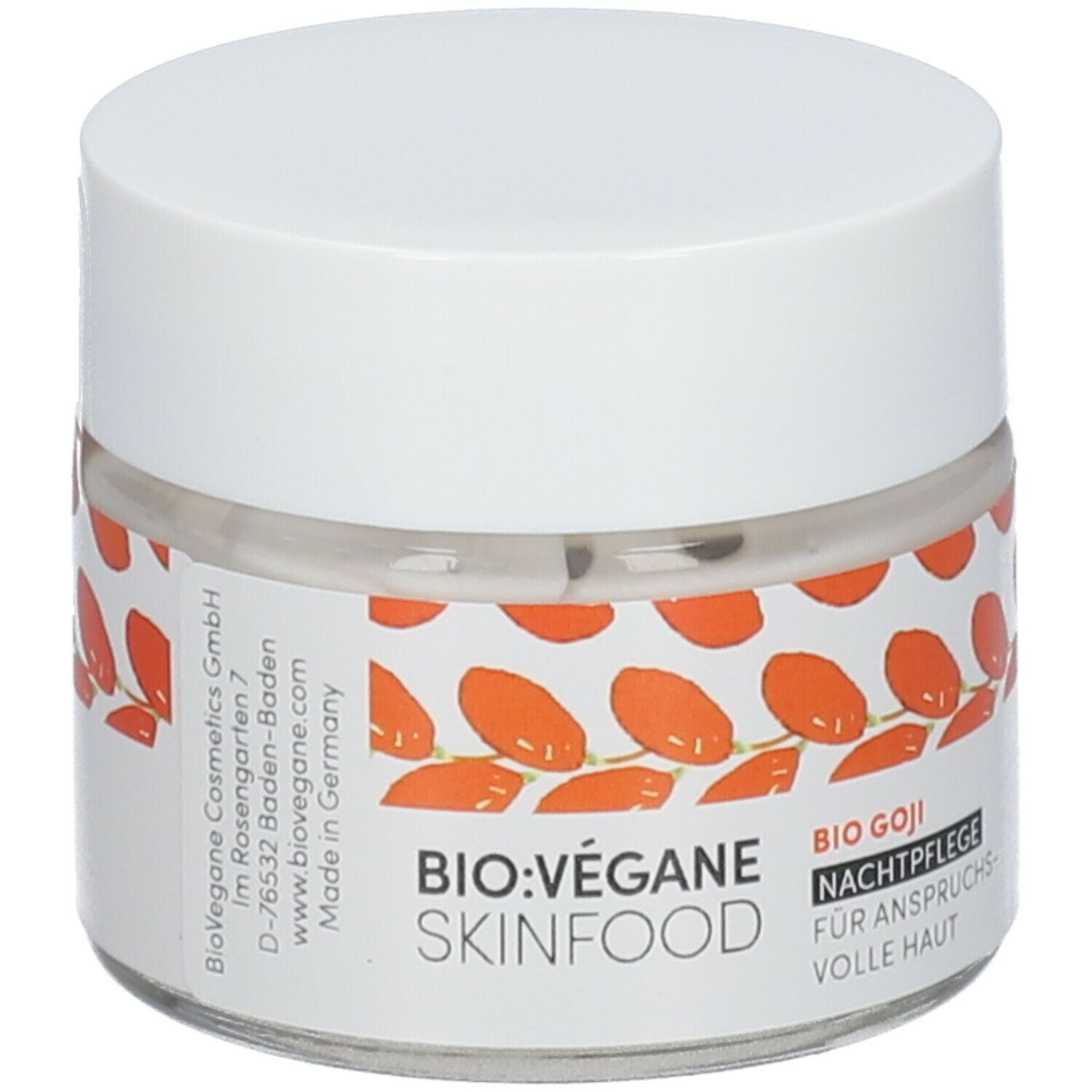 BIO VÉGANE SKINFOOD BIO GOJI Nachtpflege