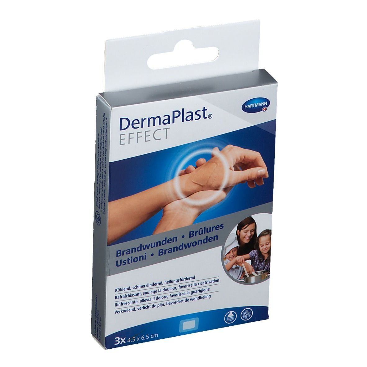 DermaPlast® EFFECT Brandwunden 4,5 x 6,5 cm