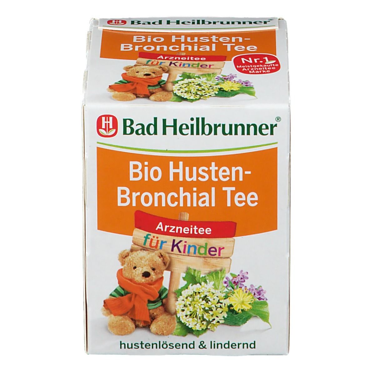 Bad Heilbrunner® Bio Husten-Bronchial Tee für Kinder