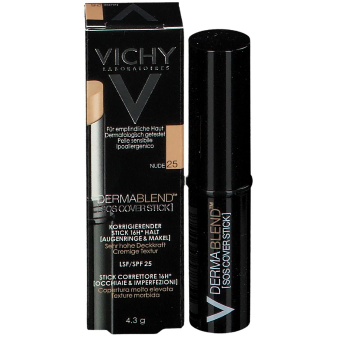 VICHY Dermablend SOS-Cover Stick 25 nude
