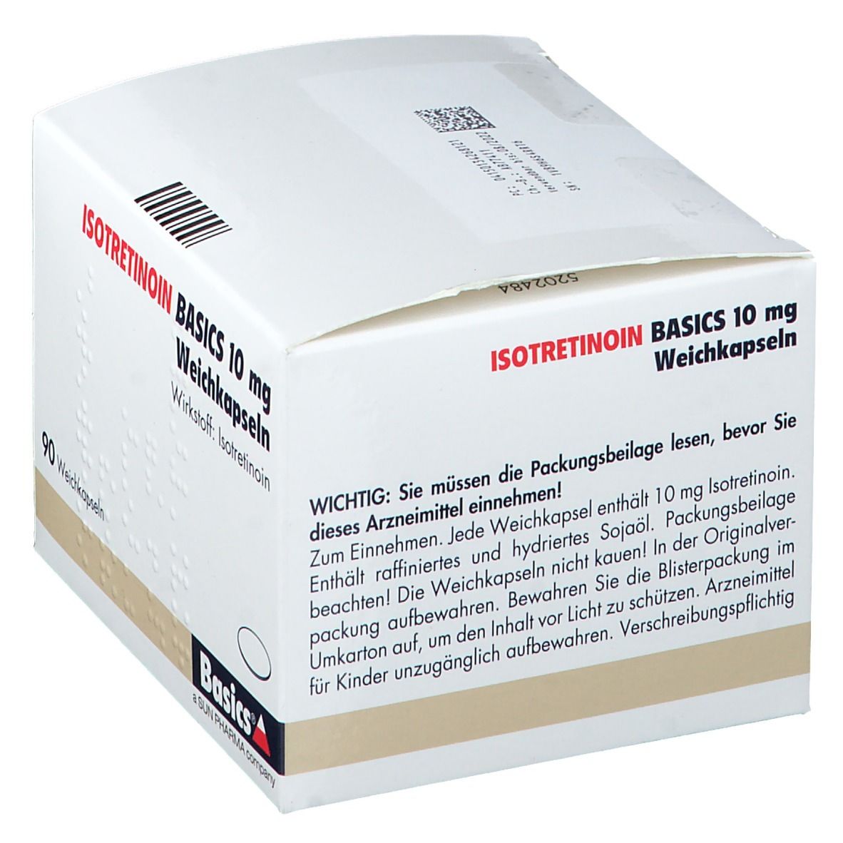 ISOTRETINOIN BASICS 10 mg