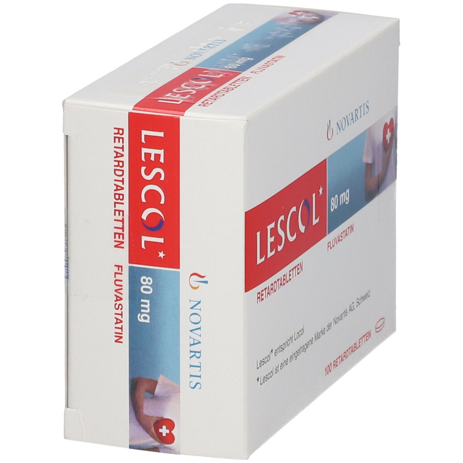 Lescol 80 mg Retardtabletten 1x100 St Retard-Tabletten