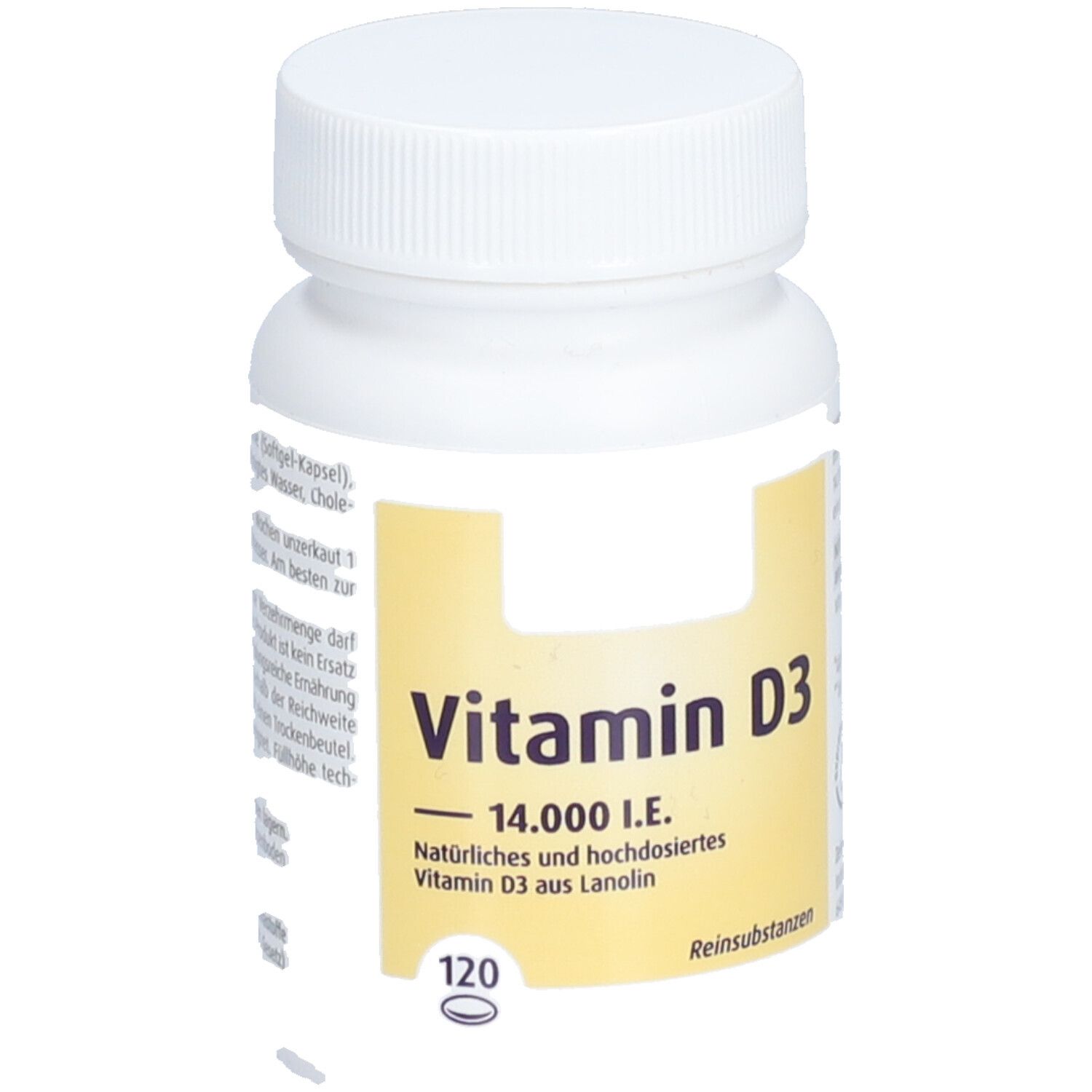 ZeinPharma® Vitamin D3 Kapseln 14.000 I.E. Softgel
