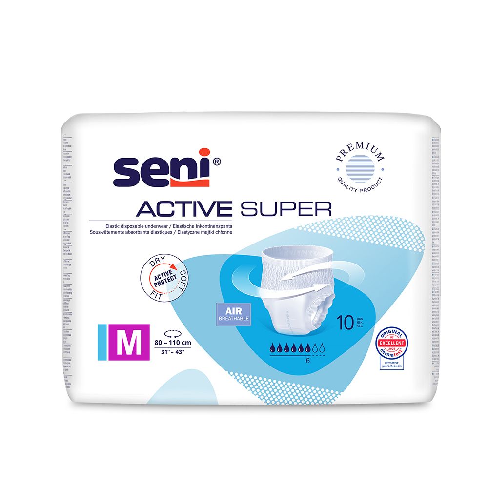 Seni Active Inkontinenzpants super M 10 St
