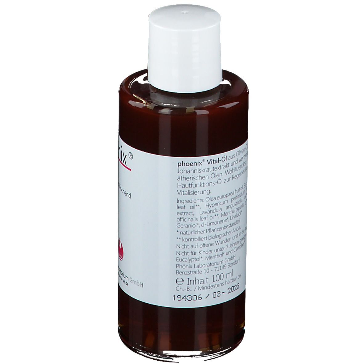 Phoenix Vital-Öl 100 ml Öl