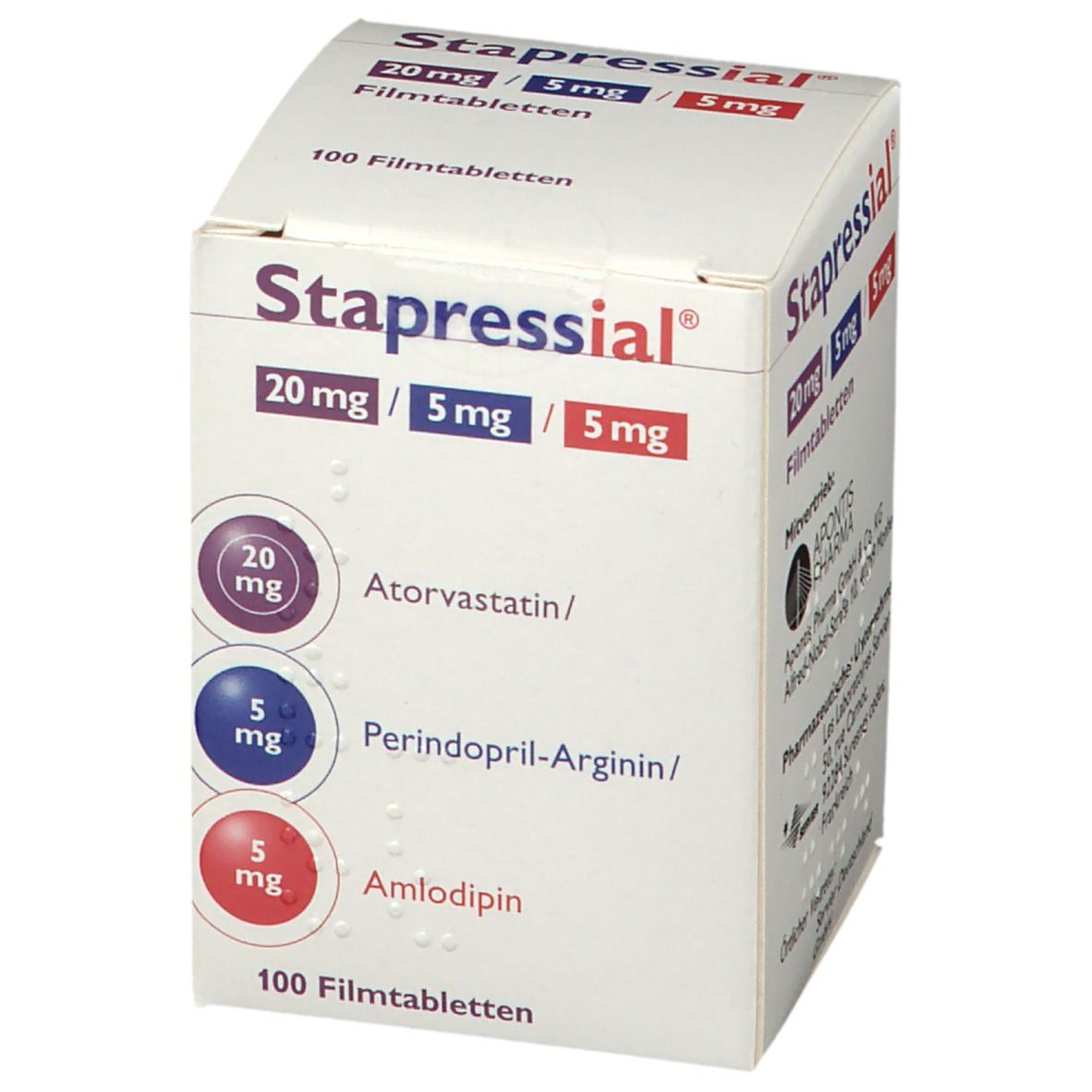 Stapressial® 20 mg/5 mg/5 mg