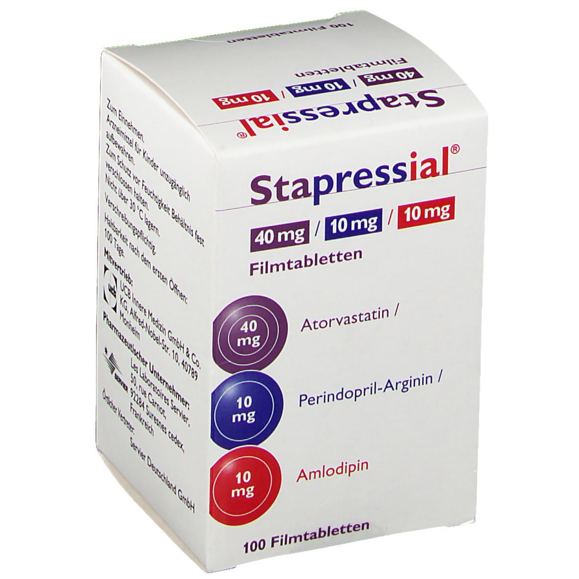 Stapressial® 40 mg/10 mg/10 mg