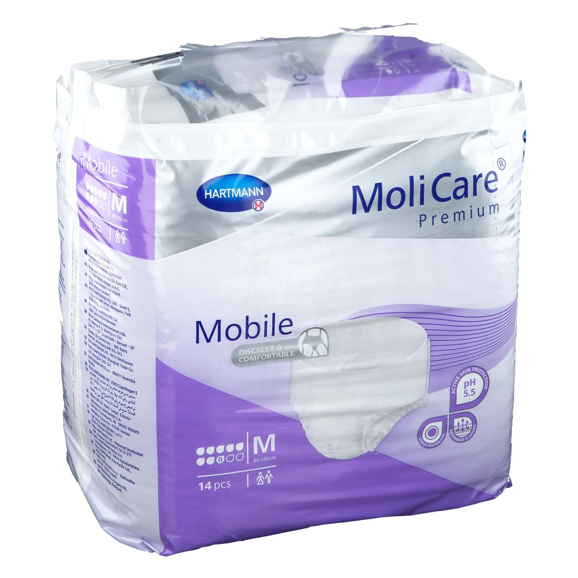 MoliCare® Premium Mobile 8 Tropfen Gr. M