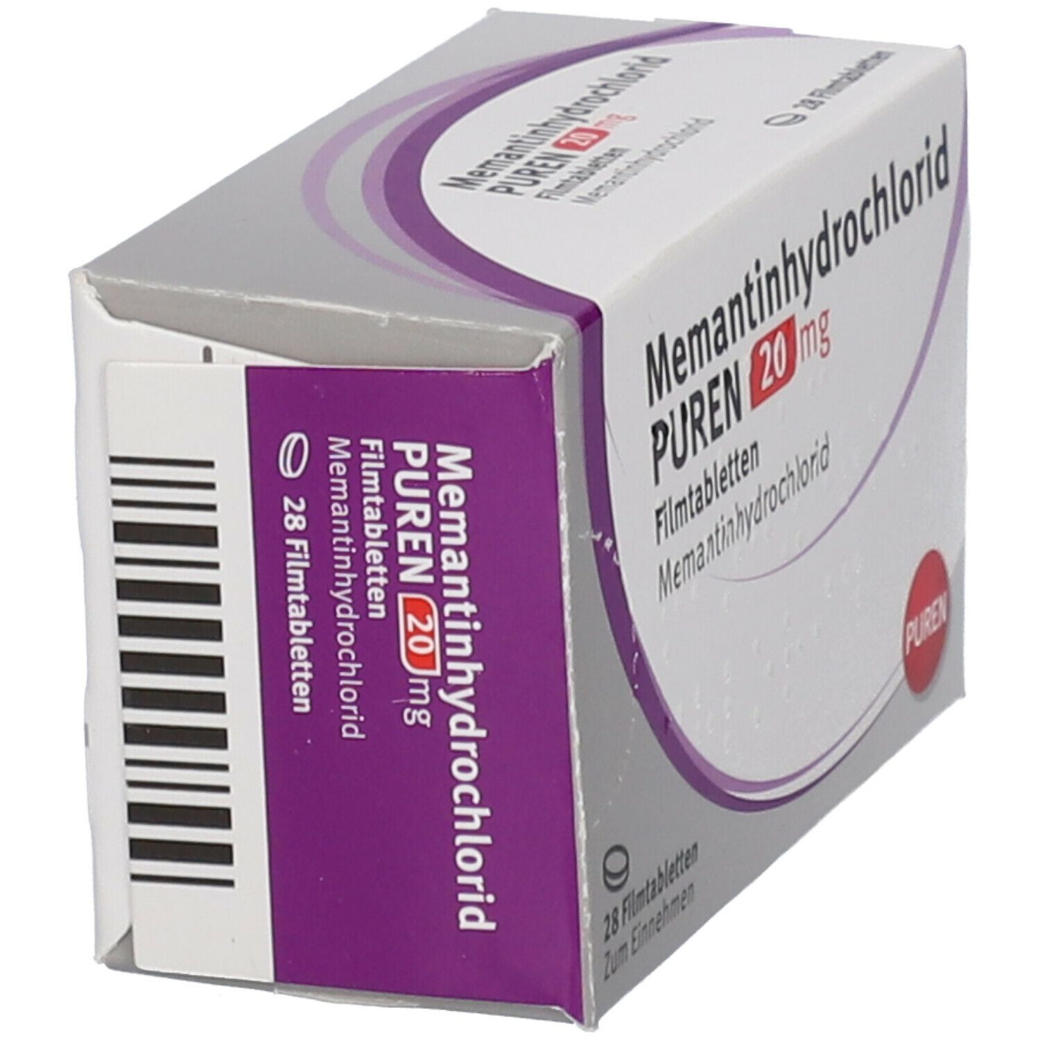 Memantinhydrochlorid Puren 10 mg Filmtabletten 28 St