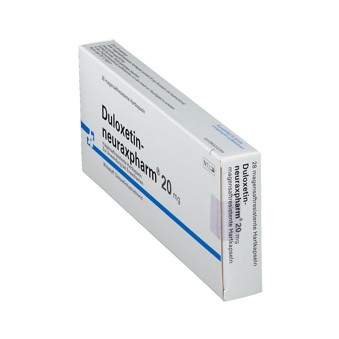 DULOXETIN-neuraxpharm 20 mg magensaftres.Hartkaps. 28 St Magensaftresistente Hartkapseln