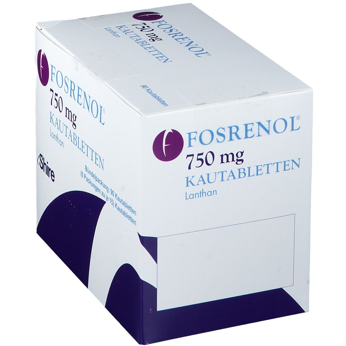 Fosrenol 750 mg Kautabletten 90 St