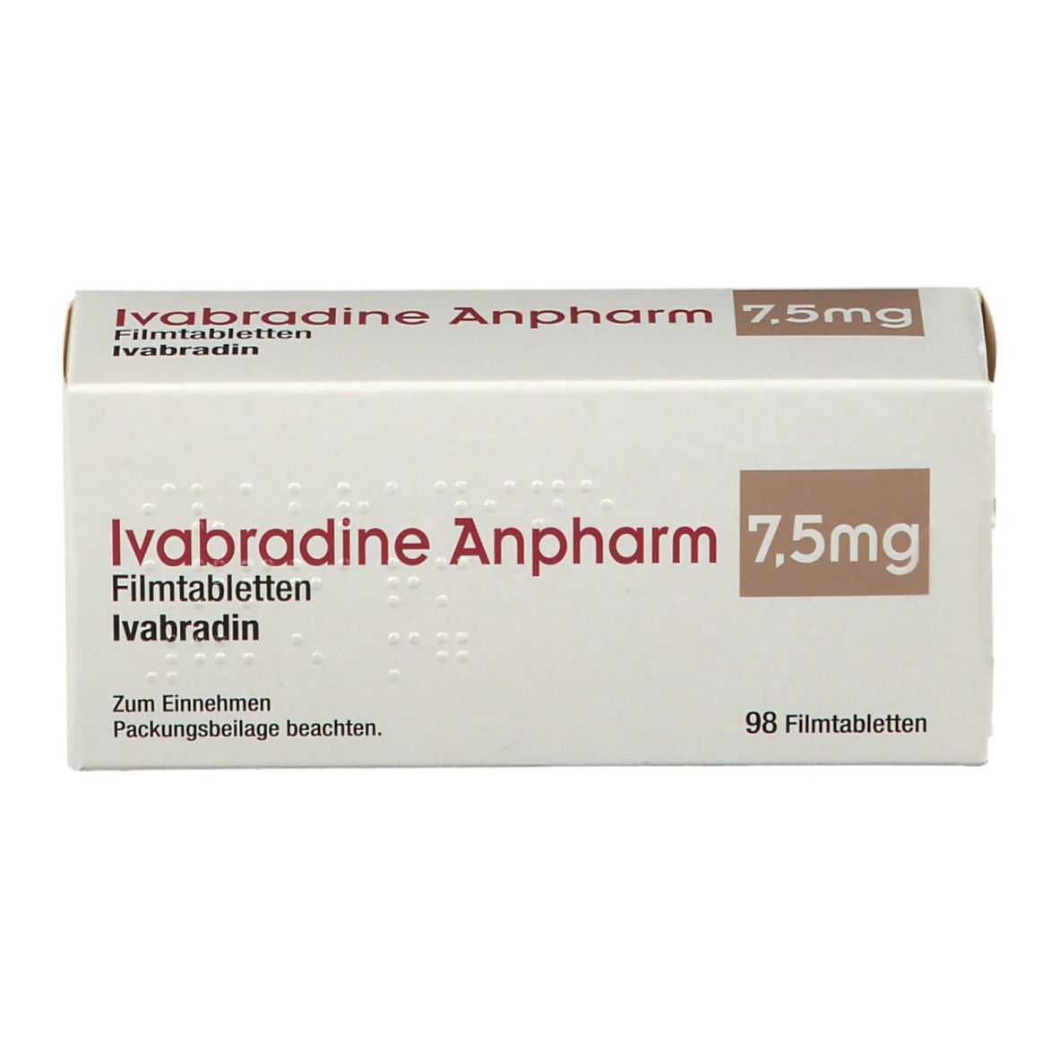 Ivabradine Anpharm 7,5 mg