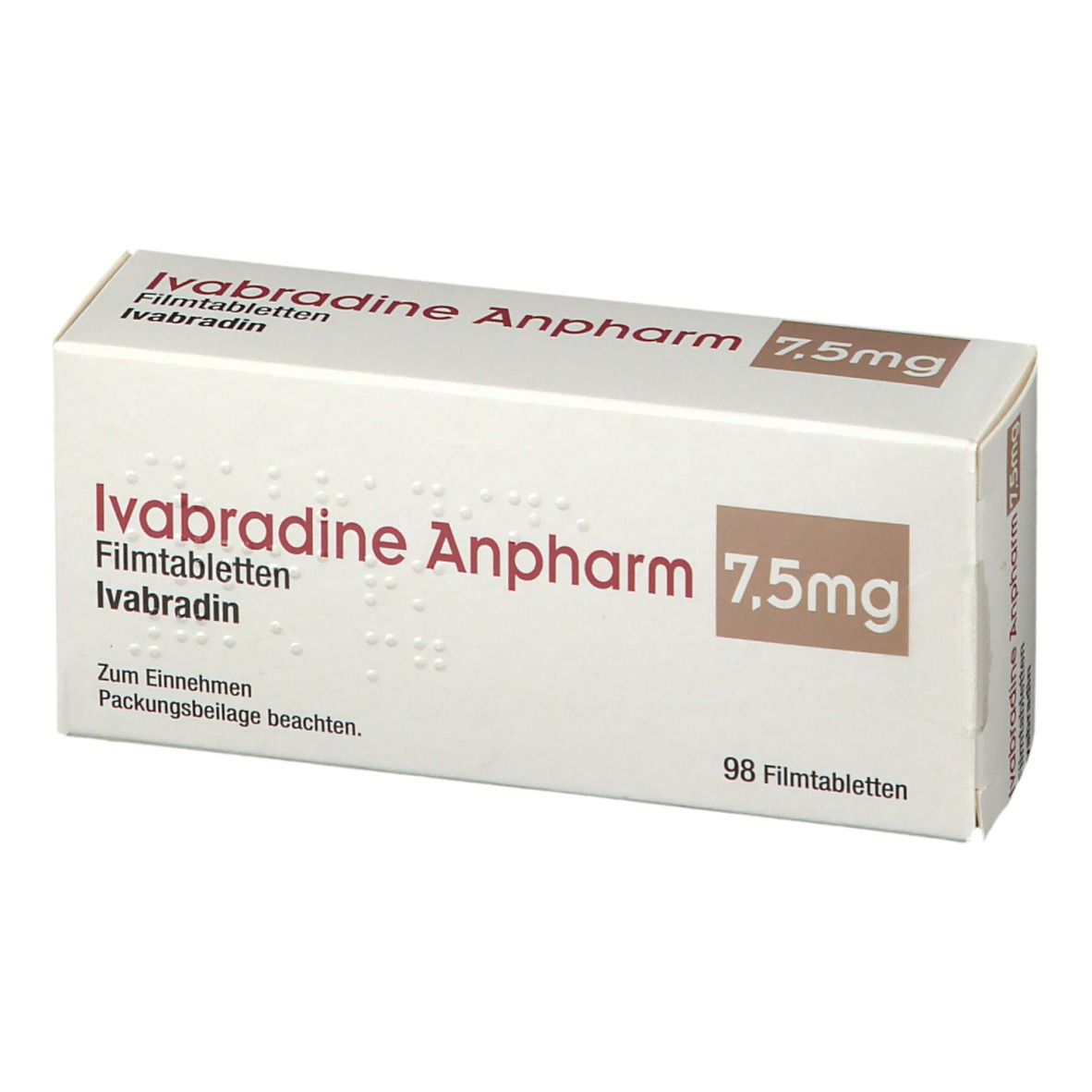 Ivabradine Anpharm 7,5 mg