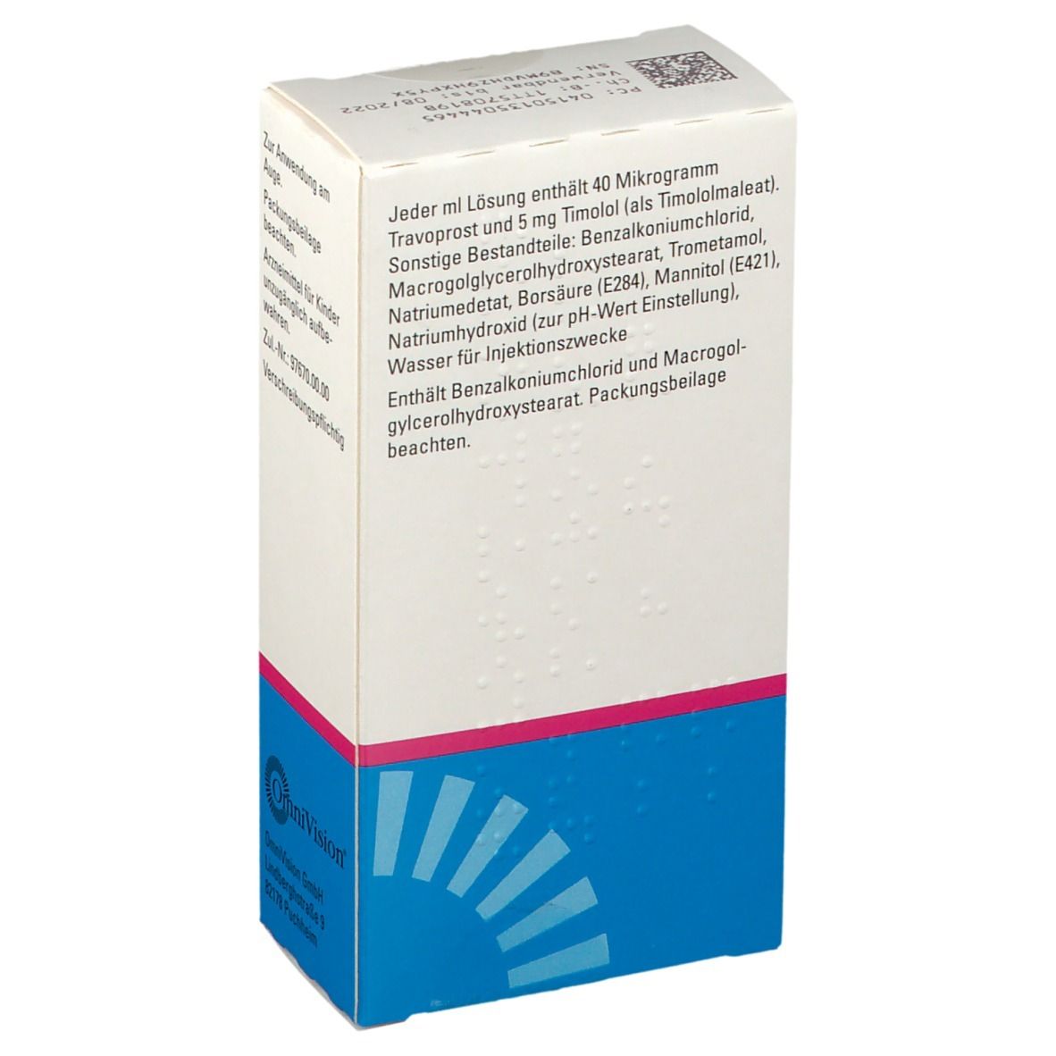 TravoTim-Vision® 40 µg/ml + 5 mg/ml