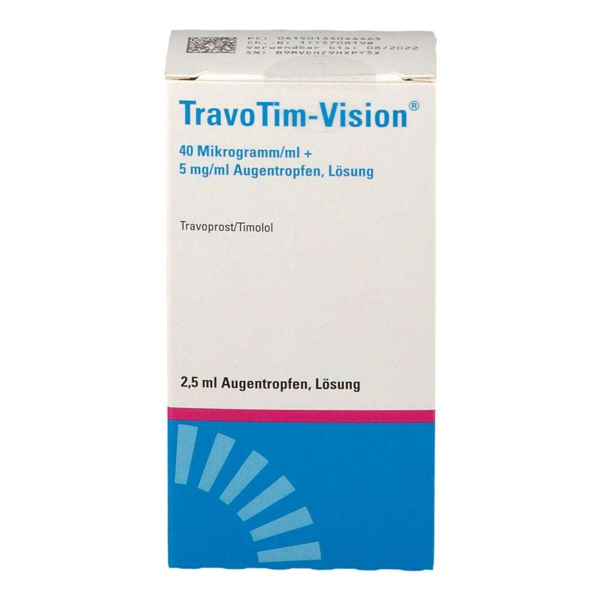 TravoTim-Vision® 40 µg/ml + 5 mg/ml