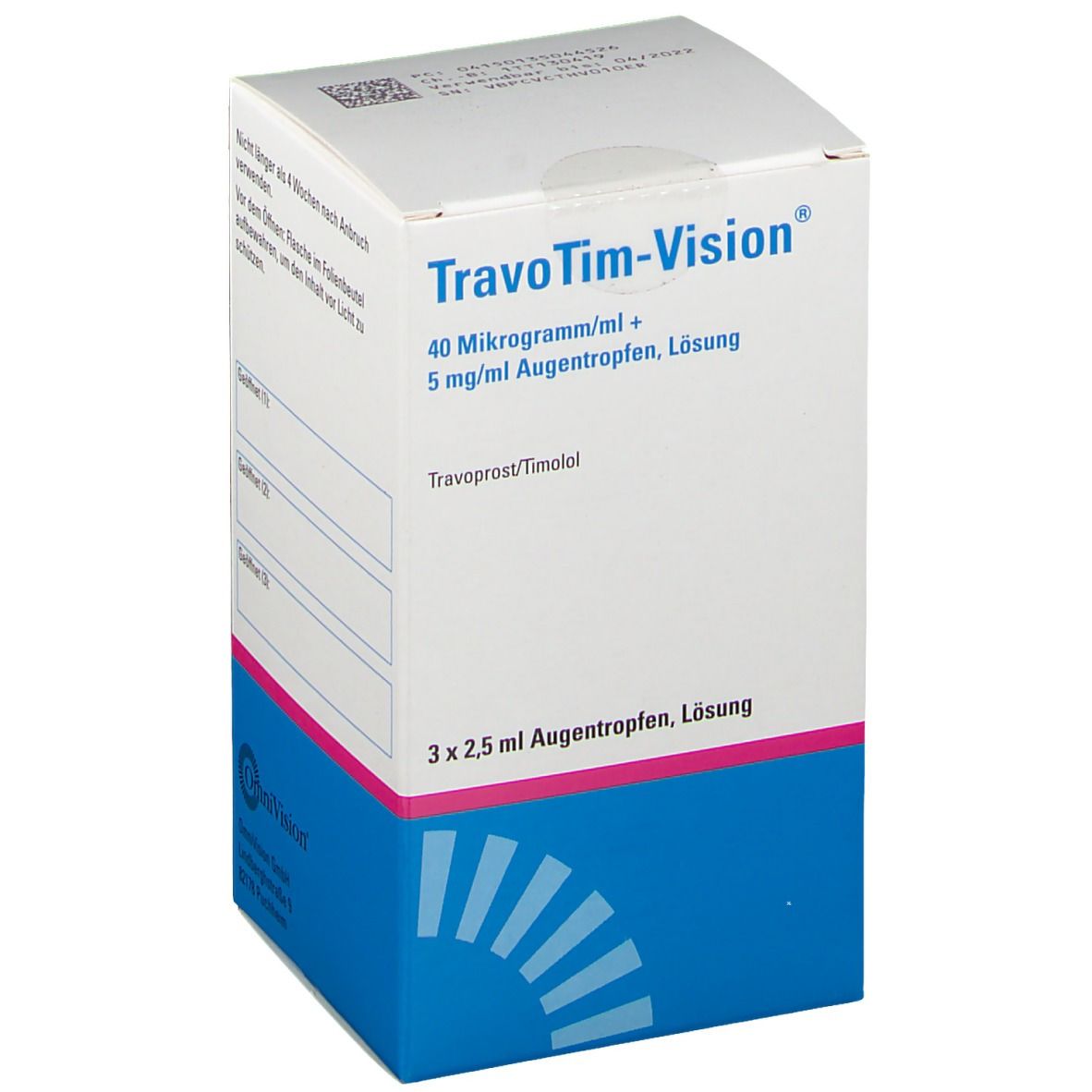 TravoTim-Vision® 40 µg/ml + 5 mg/ml