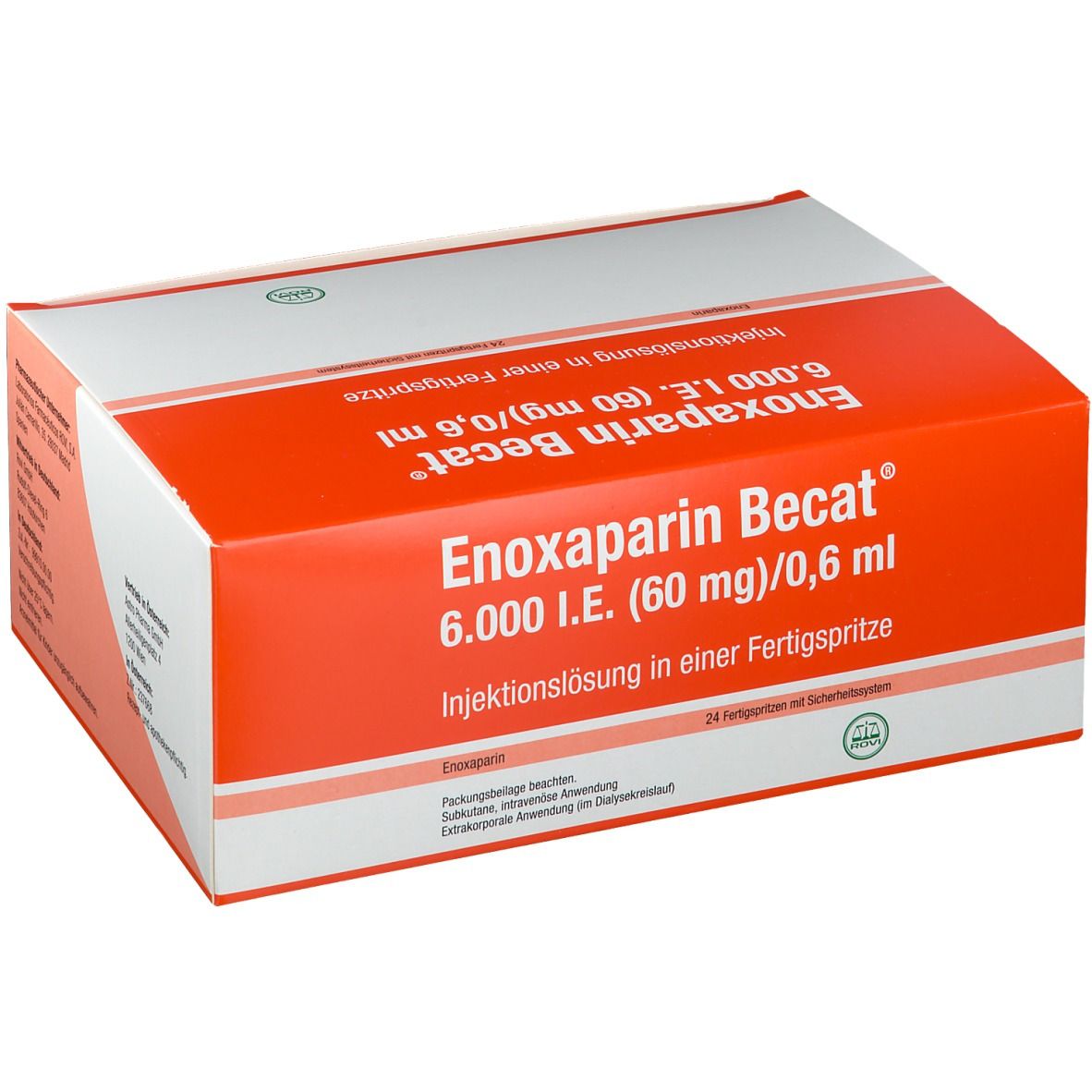 Enoxaparin Becat® 6.000 I.E. 60 mg/0,6 ml