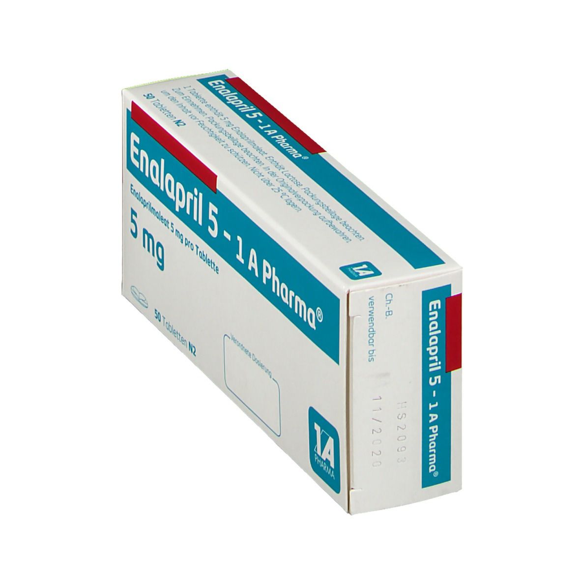 Enalapril 5-1A Pharma Tabletten 50 St