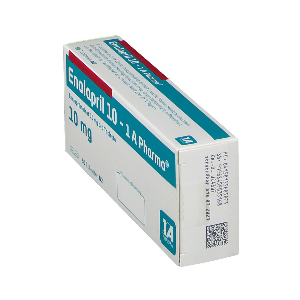 Enalapril 10-1A Pharma Tabletten 50 St