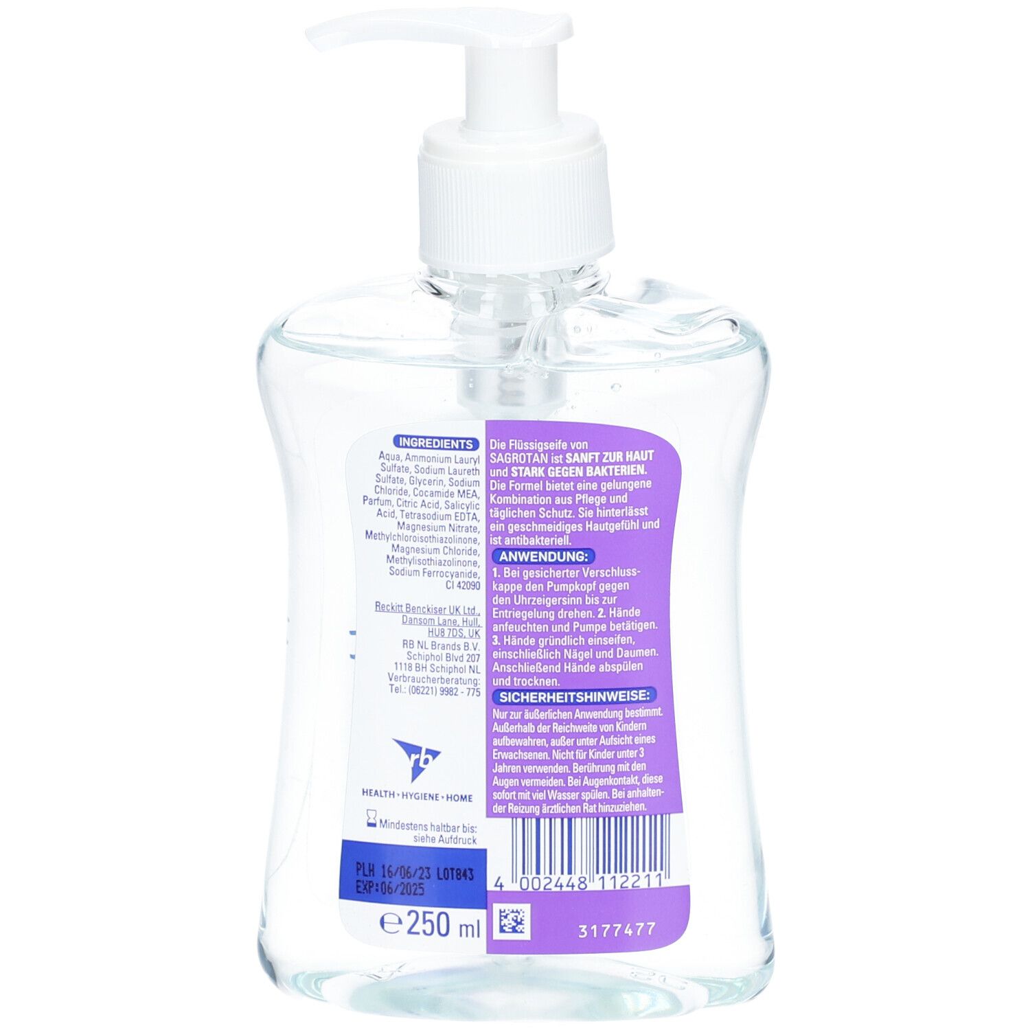 SAGROTAN® Arztseife sensitiv zur Handhygiene