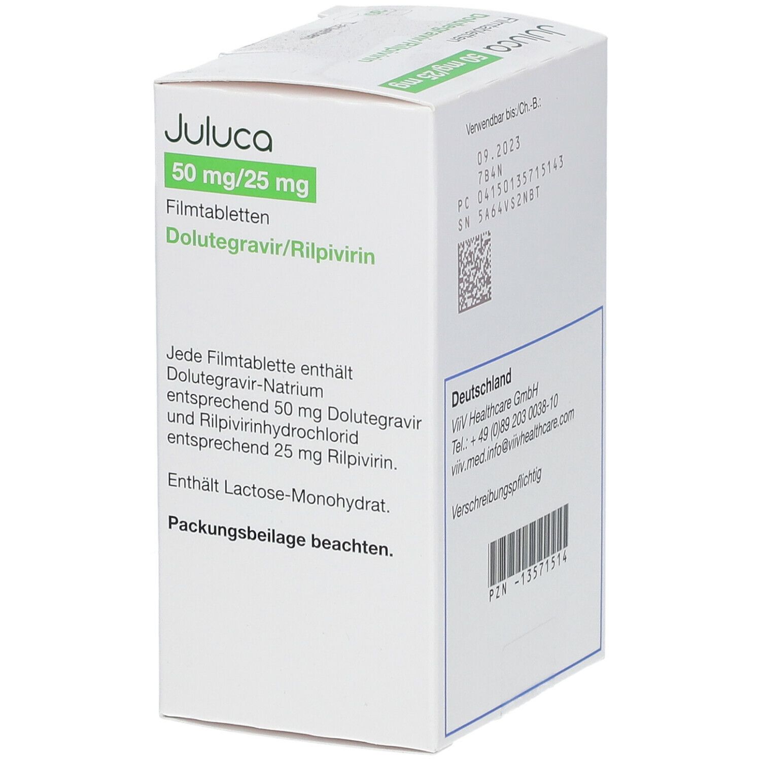 Juluca 50 mg/25 mg