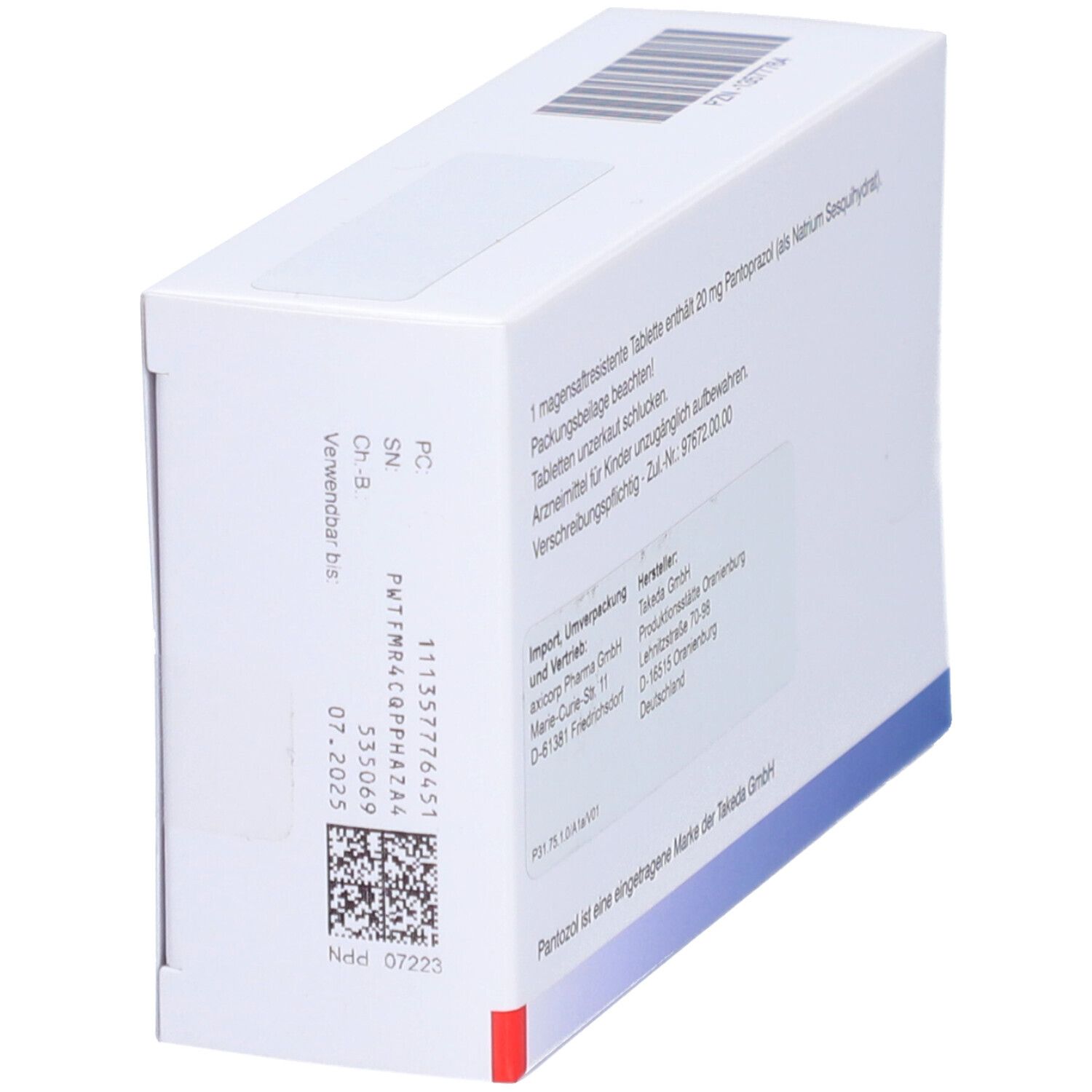 Pantozol 20 mg