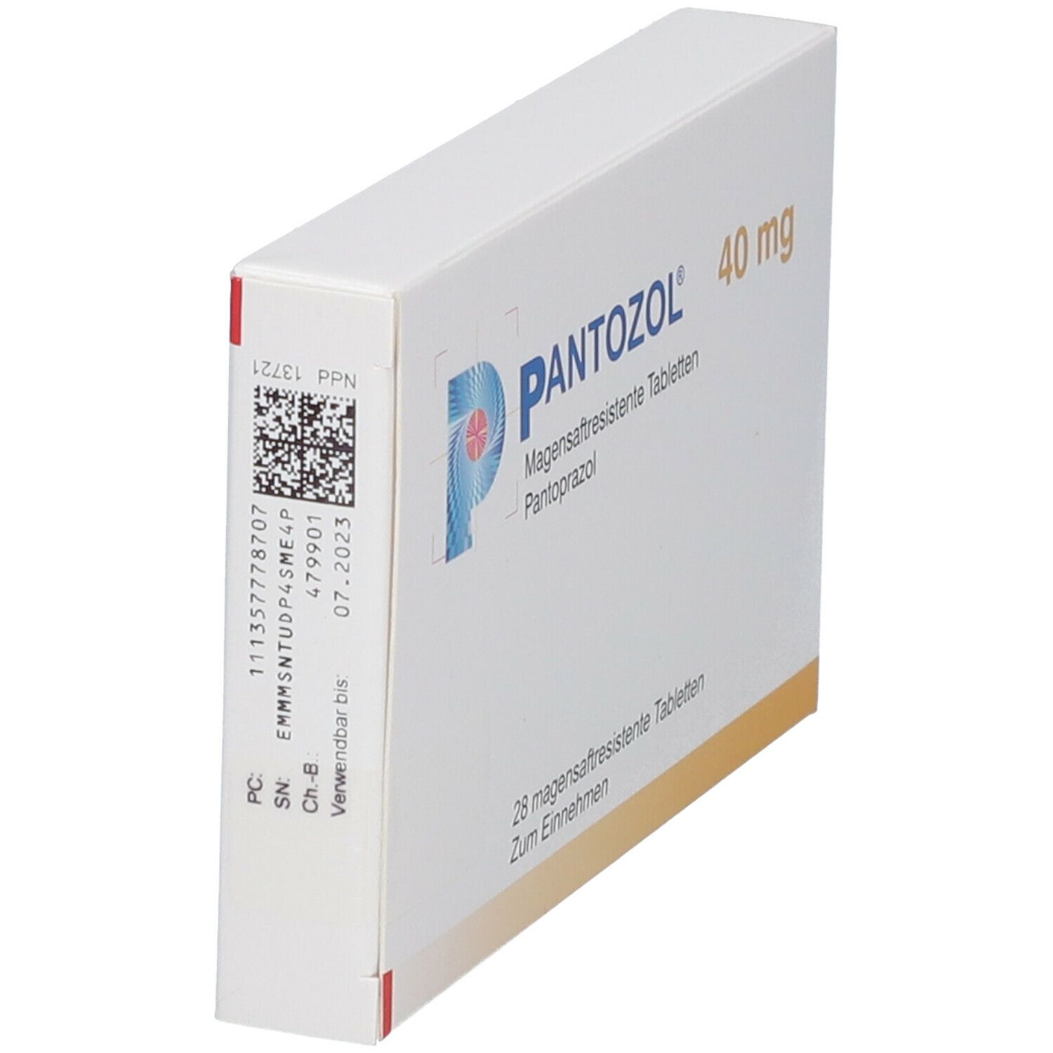 Pantozol 40 mg magensaftresistente Tabletten 28 St magensaftresistent