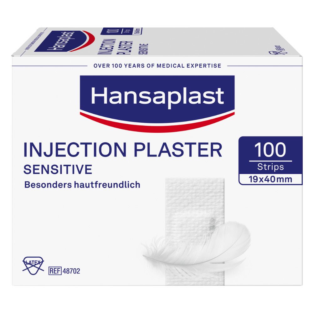 Hansaplast Injection Plaster Sensitive 1,9 x 4 cm