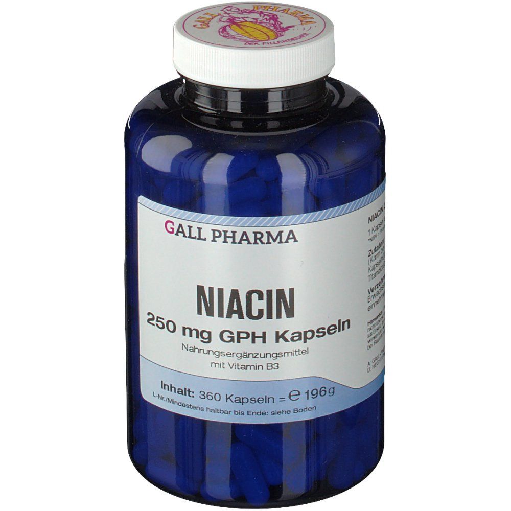 GALL PHARMA Niacin 250 mg GPH