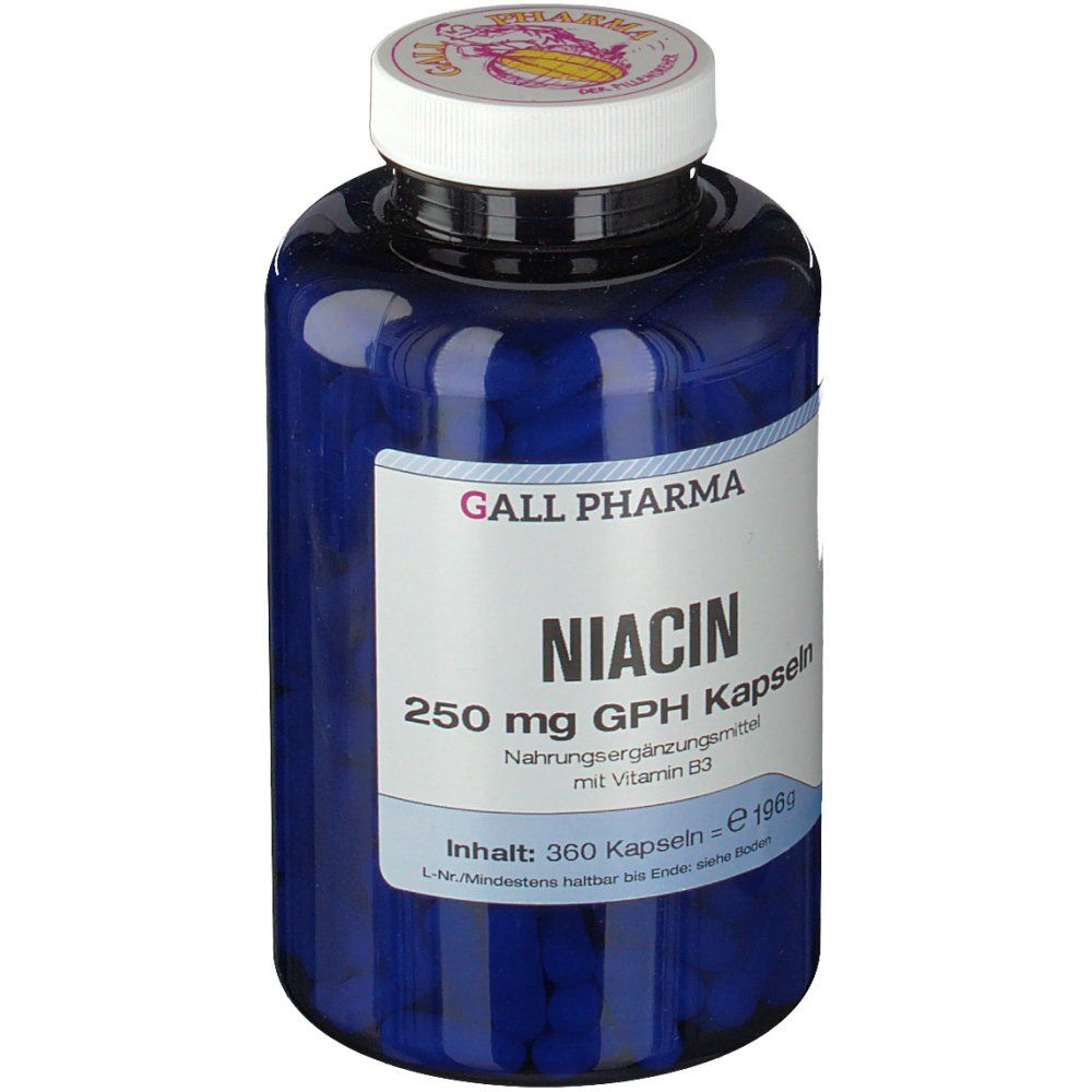 GALL PHARMA Niacin 250 mg GPH