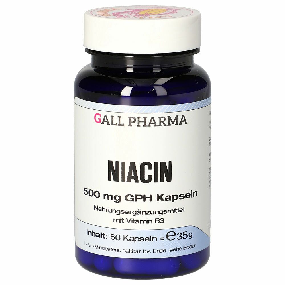 Gall Pharma Niacin 500 mg GPH