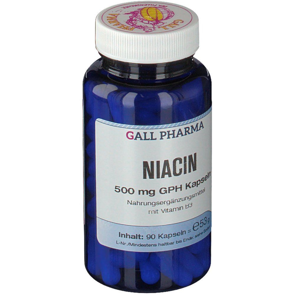 GALL PHARMA Niacin 500 mg GPH