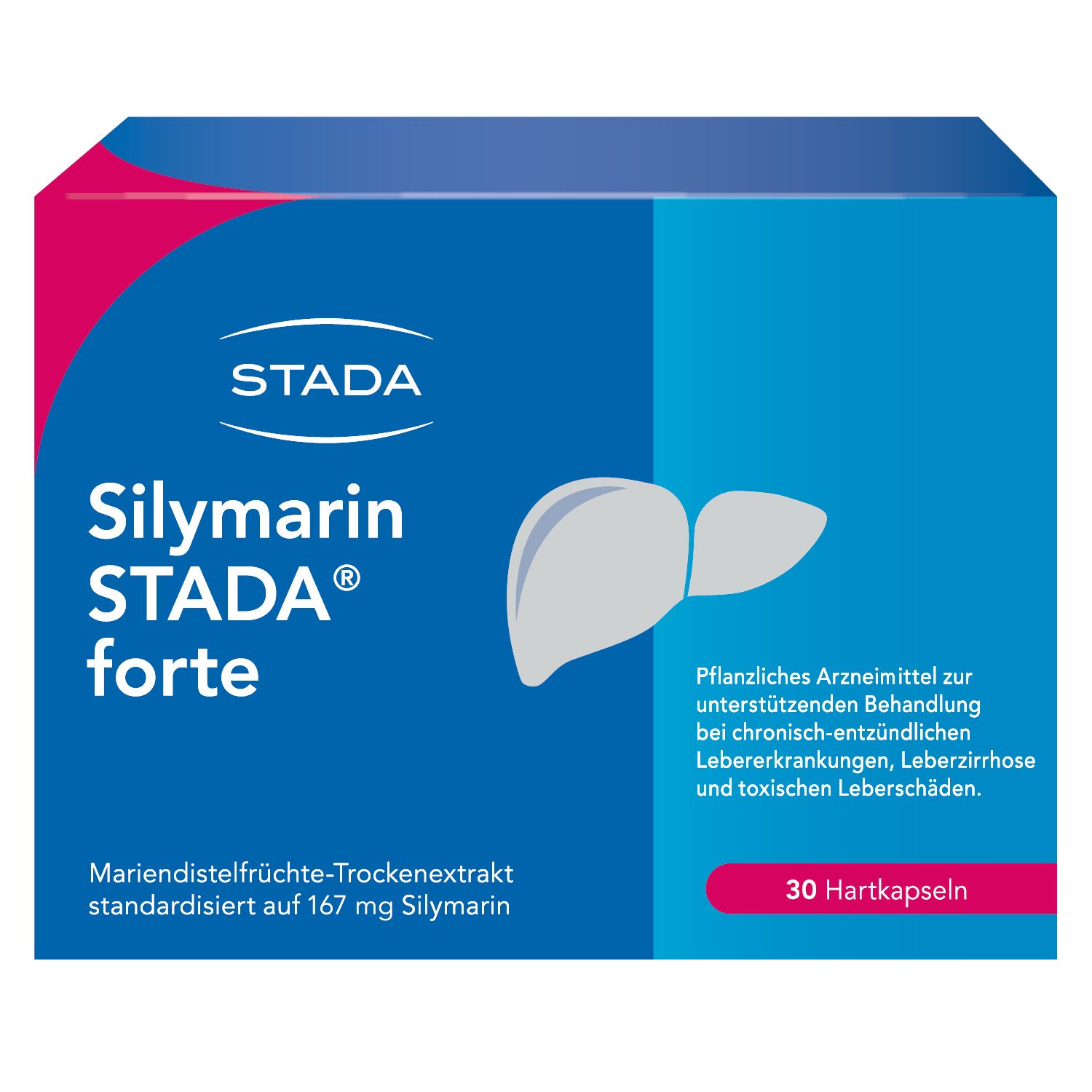 Silymarin STADA® forte, bei chronisch-entzündlichen Lebererkrankungen, Leberzirrhose und toxischen Leberschäden