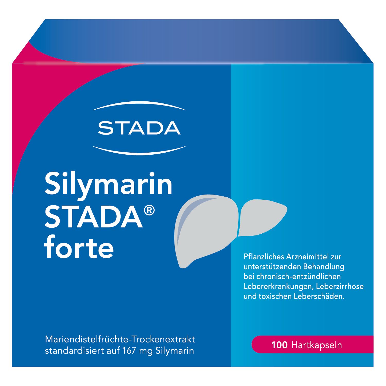 Silymarin Stada® forte, bei chronisch-entzündlichen Lebererkrankungen, Leberzirrhose und toxischen Leberschäden