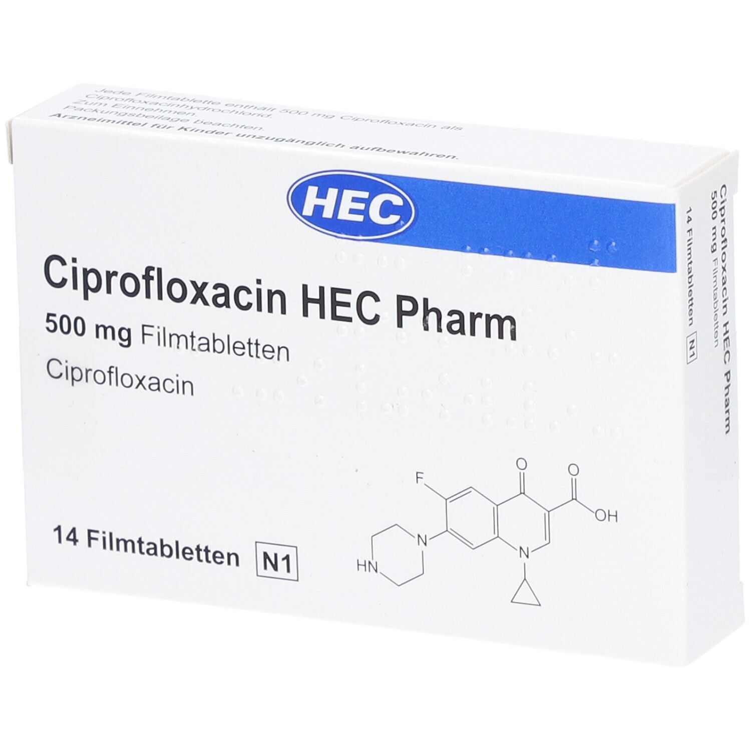 Ciprofloxacin HEC Pharm 500 mg