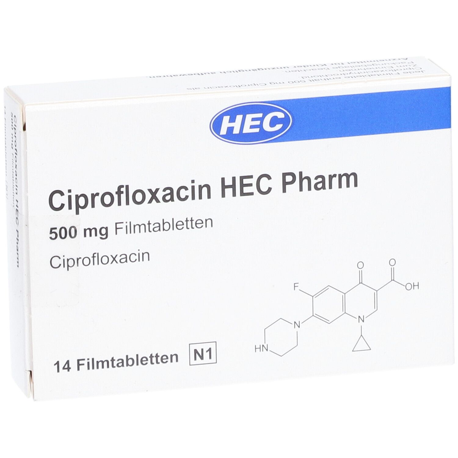 Ciprofloxacin HEC Pharm 500 mg