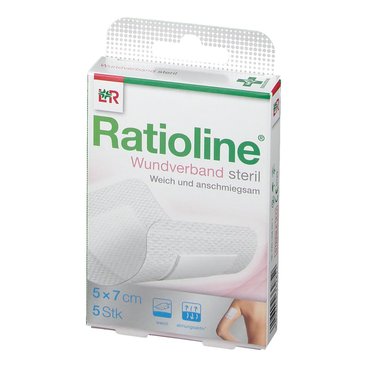 Ratioline® Wundverband steril 7 x 5 cm