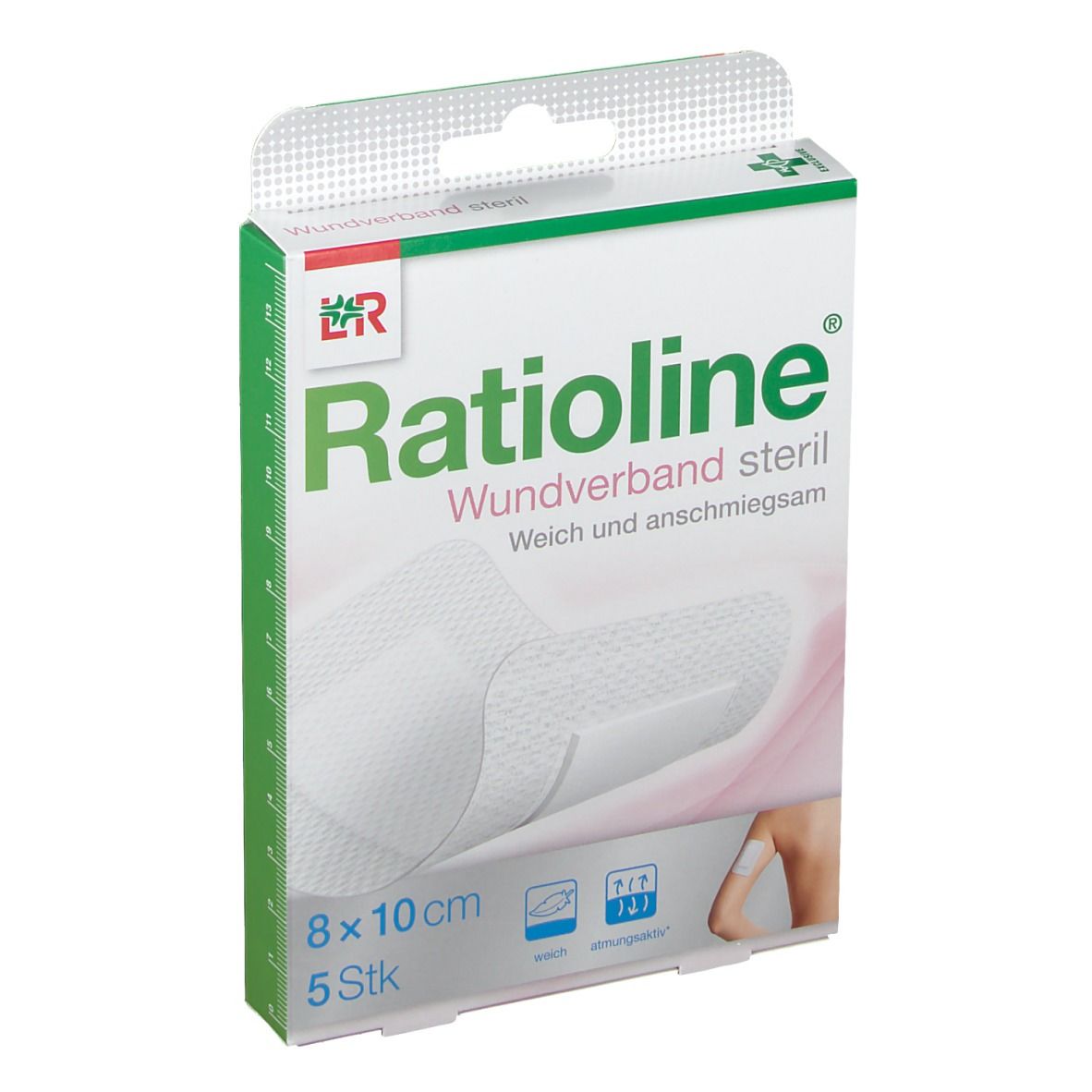Ratioline® Wundverband 10 cm  x 8 cm steril