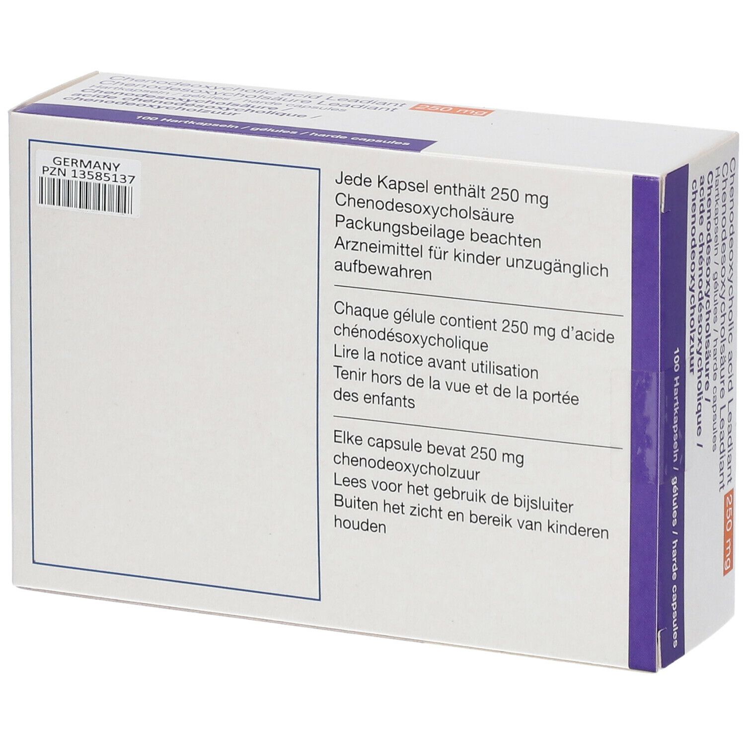 Chenodeoxycholsäure Leadiant 250 mg