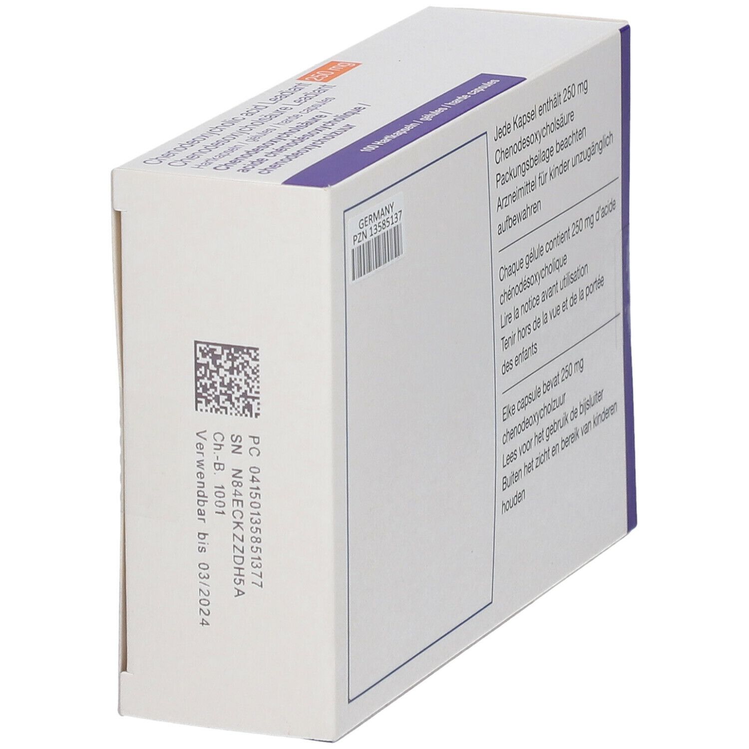 Chenodeoxycholsäure Leadiant 250 mg