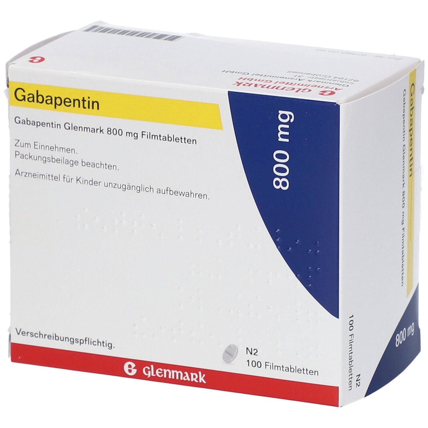 Gabapentin Glenmark 800 mg