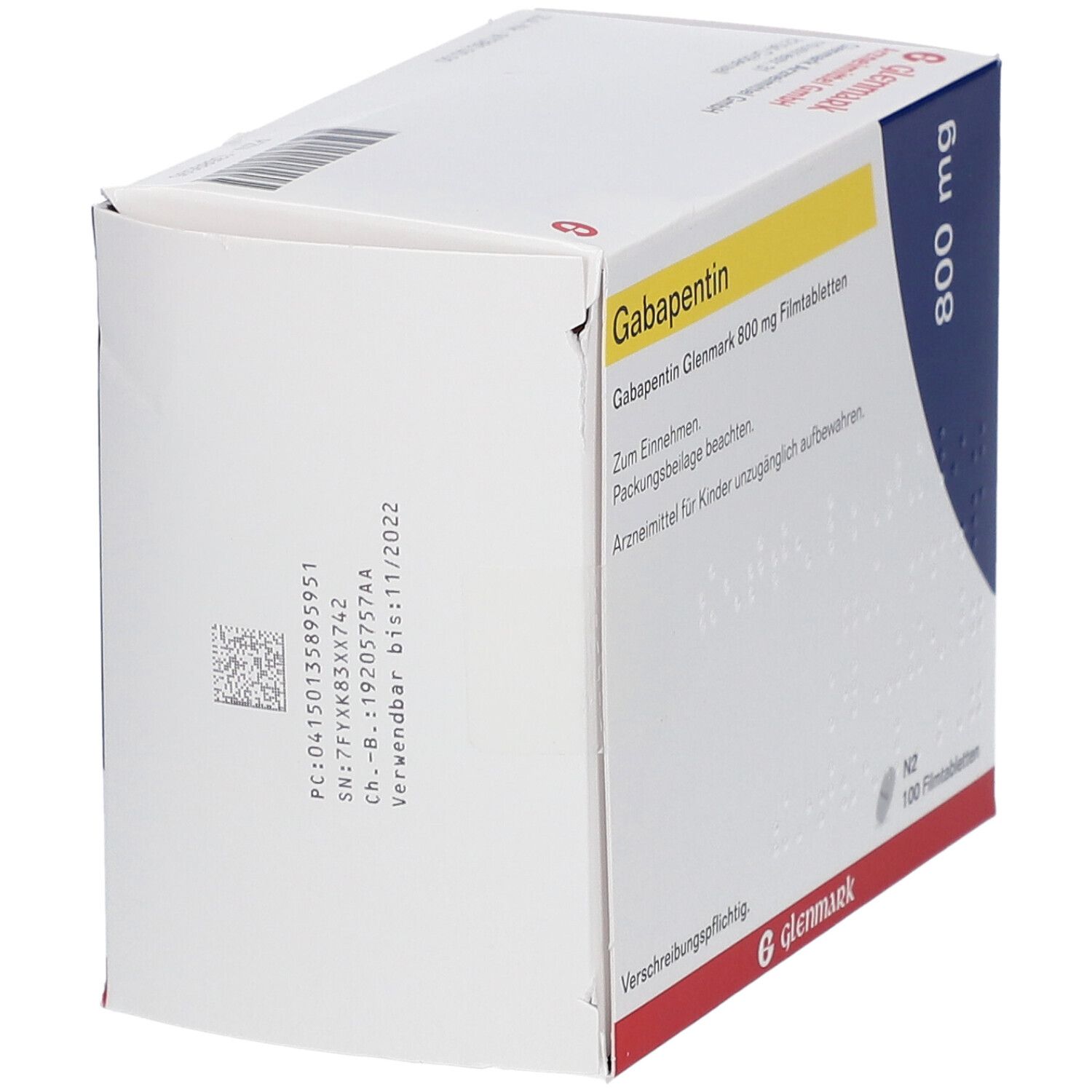 Gabapentin Glenmark 800 mg