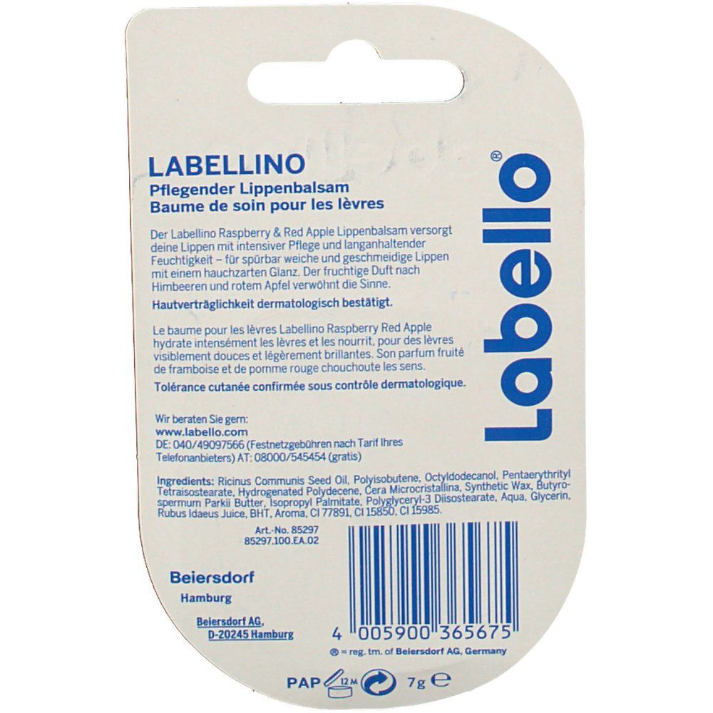 Labellino Rasberry & Red Apple