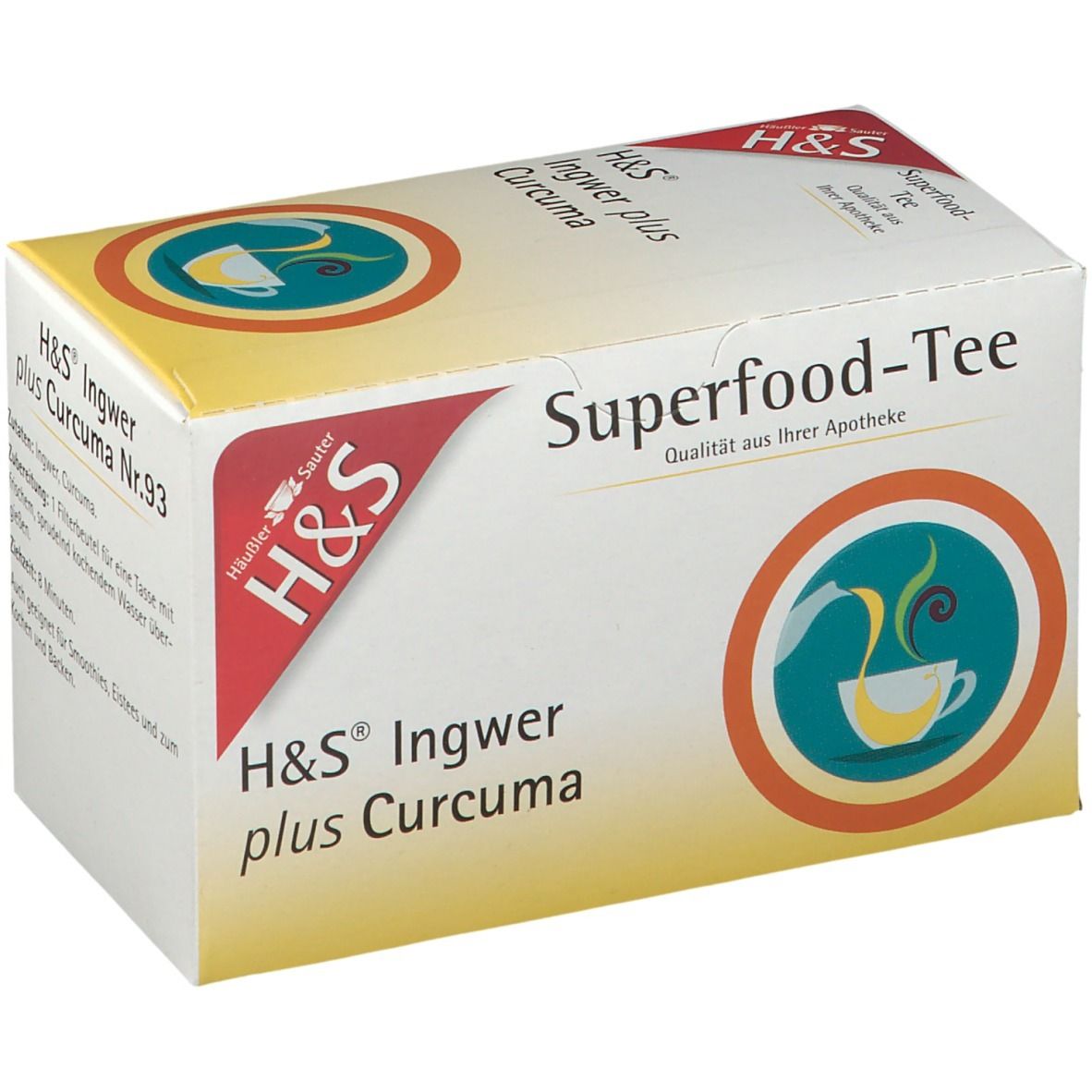 H&S Superfood-Tee Ingwer plus Curcuma