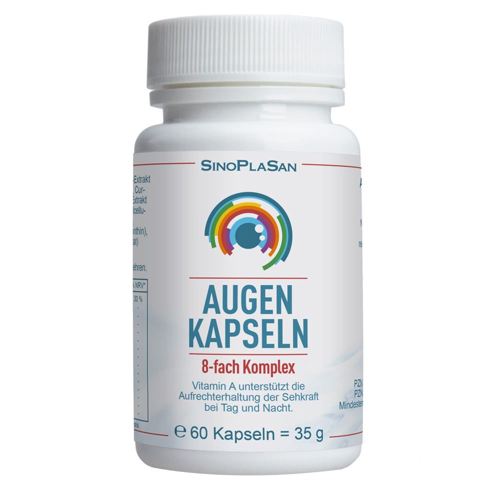 SinoPlaSan Augenkapseln 8-Fach Komplex